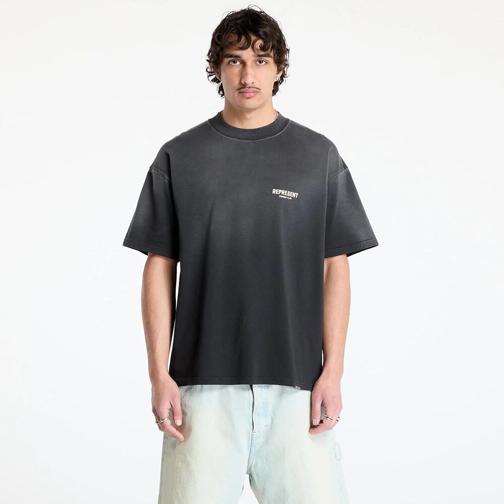 Represent Men's Small Aged Black Owners Club Graphic T-Shirt Streetwear R5-11